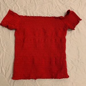 Hollister Over the Shoulder Top